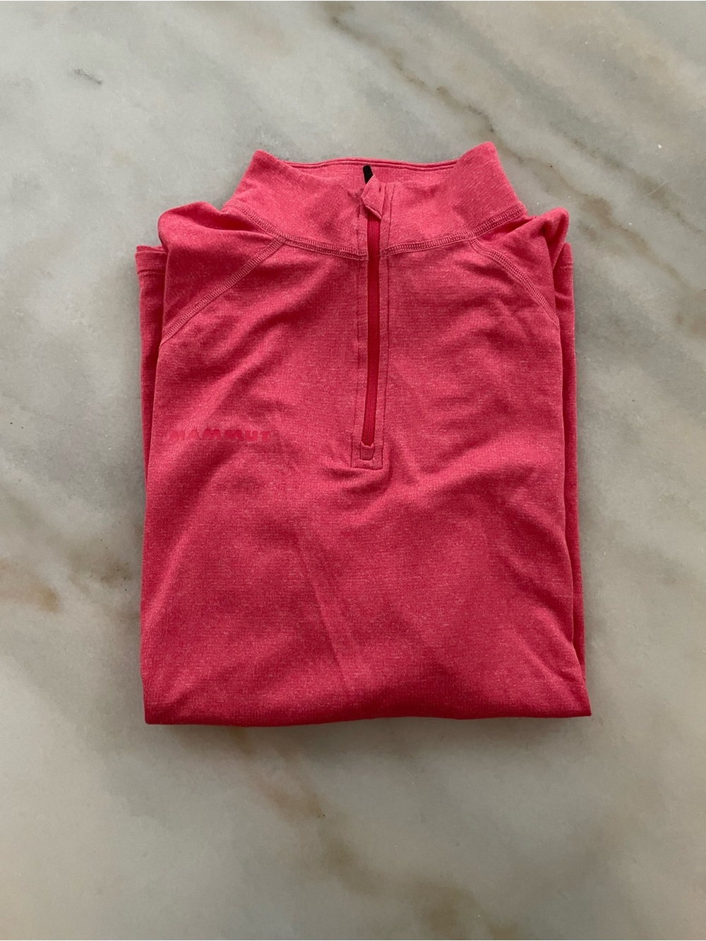 Mammut Pink Half-Zip Pullover Sweatshirt size M